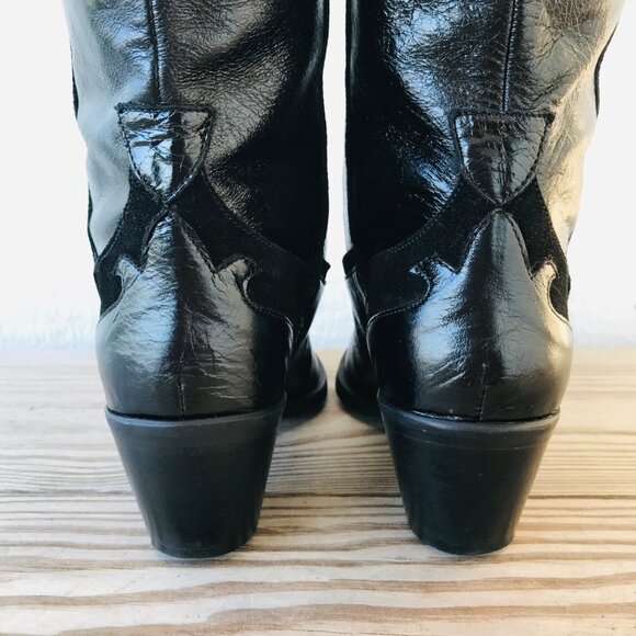 Black Heeled Boots - Picture 9 of 16